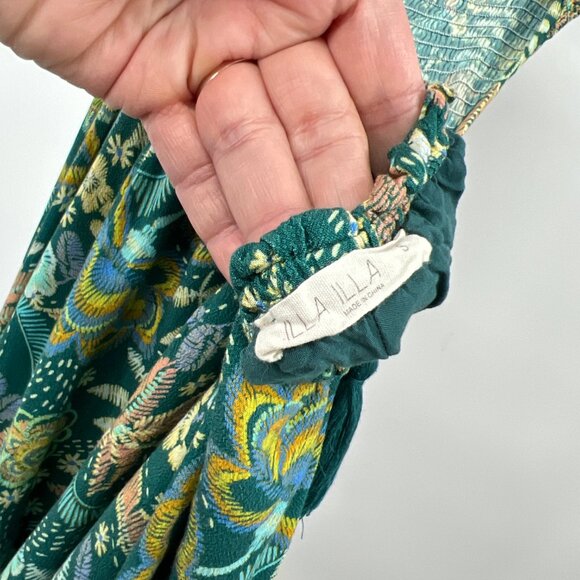 Illa Illa Wide Leg Ruffle Hem Halter Jumpsuit - Picture 7 of 7